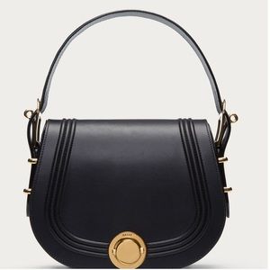 Bally Eclipse Small Saddle Bag - Black